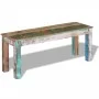 Solid recycled wood bench 110x35x45 cm by , Benches for halls and storage - Ref: Foro24-243454, Price: 139,08 €, Discount: %