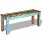 Solid recycled wood bench 110x35x45 cm by , Benches for halls and storage - Ref: Foro24-243454, Price: 139,08 €, Discount: %