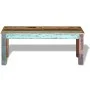 Solid recycled wood bench 110x35x45 cm by , Benches for halls and storage - Ref: Foro24-243454, Price: 139,08 €, Discount: %