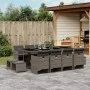 Garden dining set with 13-piece synthetic rattan gray cushions by , Garden sets - Ref: Foro24-3210620, Price: 863,37 €, Disco...