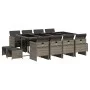 Garden dining set with 13-piece synthetic rattan gray cushions by , Garden sets - Ref: Foro24-3210620, Price: 863,37 €, Disco...