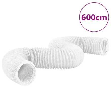 PVC exhaust duct 6 m Ø20 cm by , air ducts - Ref: Foro24-4008057, Price: 17,23 €, Discount: %
