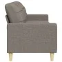 3-seater taupe gray fabric sofa, 210 cm by , Sofas - Ref: Foro24-4007421, Price: 320,12 €, Discount: %