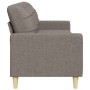 Sofá de 3 plazas de tela gris taupe 210 cm de , Sofás - Ref: Foro24-4007421, Precio: 326,06 €, Descuento: %