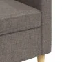3-seater taupe gray fabric sofa, 210 cm by , Sofas - Ref: Foro24-4007421, Price: 320,12 €, Discount: %
