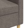 Sofá de 3 plazas de tela gris taupe 210 cm de , Sofás - Ref: Foro24-4007421, Precio: 326,06 €, Descuento: %