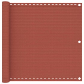 Toldo para balcón HDPE terracota 90x300 cm de vidaXL, Sombrillas - Ref: Foro24-310948, Precio: 18,46 €, Descuento: %