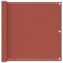 Balcony awning in terracotta HDPE 90x300 cm by vidaXL, Umbrellas - Ref: Foro24-310948, Price: 18,46 €, Discount: %