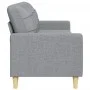 3-seater light gray fabric sofa 210 cm by , Sofas - Ref: Foro24-4007414, Price: 269,08 €, Discount: %