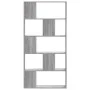 5-level Sonoma gray wood bookshelf 80.5x23.5x162.5 cm by , Bookcases and shelves - Ref: Foro24-852776, Price: 81,48 €, Discou...
