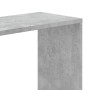 Bücherregal mit 5 Ebenen aus grauem Holz und Beton, 80,5x23,5x162,5 cm. von , Bücherregale und Regale - Ref: Foro24-852774, P...