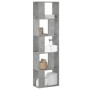 5-level gray wood and concrete bookshelf 45x23.5x162.5 cm by , Bookcases and shelves - Ref: Foro24-852783, Price: 53,87 €, Di...