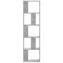 5-level gray wood and concrete bookshelf 45x23.5x162.5 cm by , Bookcases and shelves - Ref: Foro24-852783, Price: 53,87 €, Di...