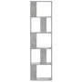5-level gray wood and concrete bookshelf 45x23.5x162.5 cm by , Bookcases and shelves - Ref: Foro24-852783, Price: 53,39 €, Di...