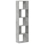 5-level gray wood and concrete bookshelf 45x23.5x162.5 cm by , Bookcases and shelves - Ref: Foro24-852783, Price: 53,87 €, Di...