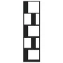 5-level black engineered wood bookshelf 45x23.5x162.5 cm by , Bookcases and shelves - Ref: Foro24-852781, Price: 54,63 €, Dis...