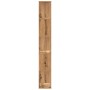 Handcrafted oak wood 5-level bookshelf 80.5x23.5x162.5 cm by , Bookcases and shelves - Ref: Foro24-852788, Price: 73,34 €, Di...