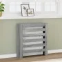 Heizkörperverkleidung aus grauem Sonoma-Ingenieurholz 78x20x82 cm. von , Zubehör für Heizkörper - Ref: Foro24-852686, Preis: ...