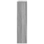 Cubierta de radiador madera ingeniería gris Sonoma 78x20x82 cm de , Accesorios para radiadores de calefacción - Ref: Foro24-8...