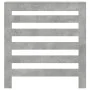 Cubierta de radiador madera ingeniería gris hormigón 78x20x82cm de , Accesorios para radiadores de calefacción - Ref: Foro24-...