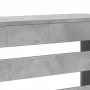 Cubierta de radiador madera ingeniería gris hormigón 78x20x82cm de , Accesorios para radiadores de calefacción - Ref: Foro24-...