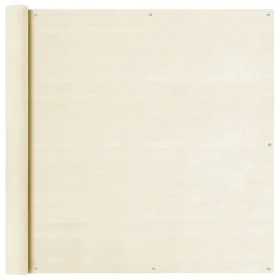 Cremefarbene HDPE-Balkonmarkise 120 x 500 cm von vidaXL, Sonnenschirme - Ref: Foro24-310930, Preis: 23,63 €, Rabatt: %