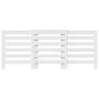 Cubierta de radiador madera ingeniería blanco 205x21,5x83,5 cm de , Accesorios para radiadores de calefacción - Ref: Foro24-8...