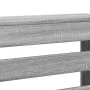 Heizkörperverkleidung aus Sonoma-Eichenholz in Grau, 205x21,5x83,5 cm. von , Zubehör für Heizkörper - Ref: Foro24-852722, Pre...