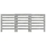 Radiator cover in gray wood concrete 205x21.5x83.5 cm by , Accessories for heating radiators - Ref: Foro24-852720, Price: 78,...