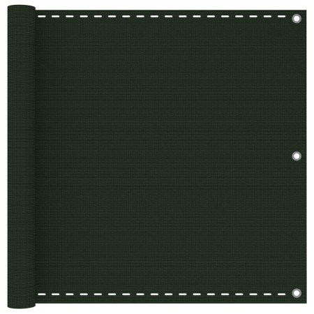 Dunkelgrüne HDPE-Balkonmarkise 90x600 cm von vidaXL, Sonnenschirme - Ref: Foro24-310975, Preis: 27,55 €, Rabatt: %