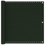 Dunkelgrüne HDPE-Balkonmarkise 90x600 cm von vidaXL, Sonnenschirme - Ref: Foro24-310975, Preis: 27,55 €, Rabatt: %