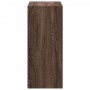 Engineered wood brown oak bookshelf 68.5x32x75 cm by , Bookcases and shelves - Ref: Foro24-852813, Price: 46,45 €, Discount: %