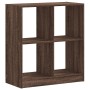 Engineered wood brown oak bookshelf 68.5x32x75 cm by , Bookcases and shelves - Ref: Foro24-852813, Price: 46,45 €, Discount: %