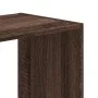 Estantería de madera de ingeniería marrón roble 68,5x32x75 cm de , Librerías y estanterías - Ref: Foro24-852813, Precio: 45,8...