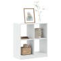 Estantería de madera de ingeniería blanca 68,5x32x75 cm de , Librerías y estanterías - Ref: Foro24-852807, Precio: 53,74 €, D...