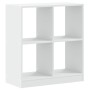 Estantería de madera de ingeniería blanca 68,5x32x75 cm de , Librerías y estanterías - Ref: Foro24-852807, Precio: 53,74 €, D...