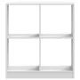Engineered wood white shelf 68.5x32x75 cm by , Bookcases and shelves - Ref: Foro24-852807, Price: 52,97 €, Discount: %