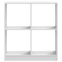 Estantería de madera de ingeniería blanca 68,5x32x75 cm de , Librerías y estanterías - Ref: Foro24-852807, Precio: 53,74 €, D...