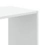 Engineered wood white shelf 68.5x32x75 cm by , Bookcases and shelves - Ref: Foro24-852807, Price: 52,97 €, Discount: %