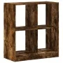 Estantería de madera de ingeniería roble ahumado 68,5x32x75 cm de , Librerías y estanterías - Ref: Foro24-852811, Precio: 48,...