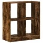 Estantería de madera de ingeniería roble ahumado 68,5x32x75 cm de , Librerías y estanterías - Ref: Foro24-852811, Precio: 48,...