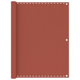 Toldo para balcón HDPE terracota 120x500 cm de vidaXL, Sombrillas - Ref: Foro24-310954, Precio: 22,32 €, Descuento: %