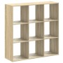 Regal aus Sonoma-Eichen-Ingenieurholz 102x32x102 cm von , Bücherregale und Regale - Ref: Foro24-852818, Preis: 87,47 €, Rabat...