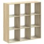 Regal aus Sonoma-Eichen-Ingenieurholz 102x32x102 cm von , Bücherregale und Regale - Ref: Foro24-852818, Preis: 86,10 €, Rabat...