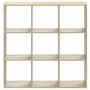 Engineered wood bookshelf in Sonoma oak, 102x32x102 cm. by , Bookcases and shelves - Ref: Foro24-852818, Price: 87,47 €, Disc...