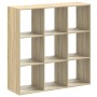 Regal aus Sonoma-Eichen-Ingenieurholz 102x32x102 cm von , Bücherregale und Regale - Ref: Foro24-852818, Preis: 87,47 €, Rabat...