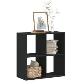 Estantería madera de ingeniería negro 68,5x32x68,5 cm de , Librerías y estanterías - Ref: Foro24-852826, Precio: 48,78 €, Des...