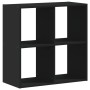 Ingenieurholzregal Schwarz 68,5x32x68,5 cm von , Bücherregale und Regale - Ref: Foro24-852826, Preis: 48,97 €, Rabatt: %