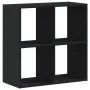 Ingenieurholzregal Schwarz 68,5x32x68,5 cm von , Bücherregale und Regale - Ref: Foro24-852826, Preis: 48,47 €, Rabatt: %