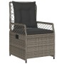 5-piece garden dining set with gray synthetic rattan cushions by , Garden sets - Ref: Foro24-3262914, Price: 492,76 €, Discou...
